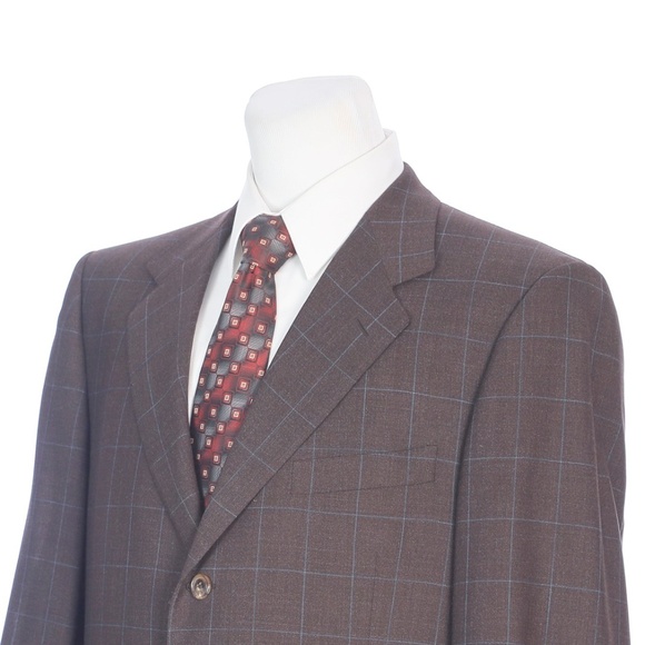 Ermenegildo Zegna Full Canvas Brown Sport Coat